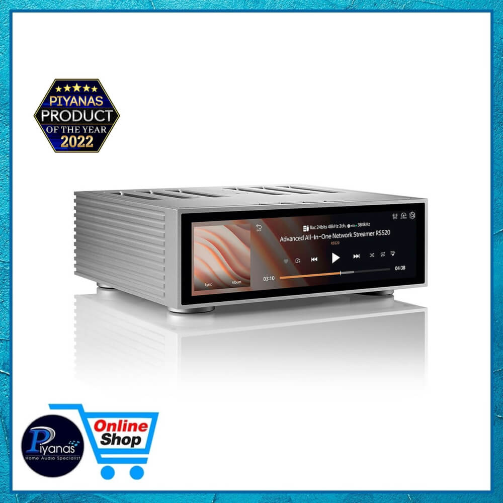 เครื่องเสียงสตรีมเมอร์ HIFI ROSE : RS-520 ALL IN ONE NETWORK STREAMER (SILVER)